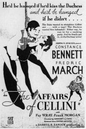 دانلود فیلم The Affairs of Cellini 1934